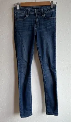 UNIQLO スキニーデニム ストレッチ S相当 美シルエット