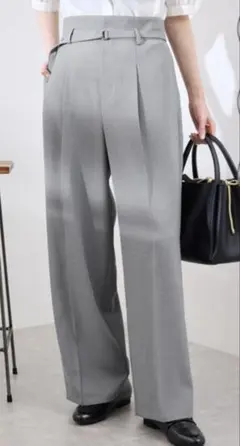 【抗菌防臭・接触冷感・UVカット】 カナパハイウエストパンツ