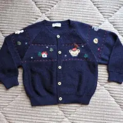 ファミリア　カーディガン　100