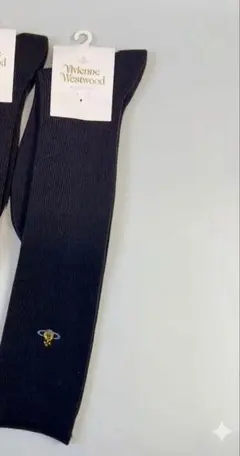 Vivienne Westwood ネイビー 紺 ハイソ ハイソックス 1足のサムネイル