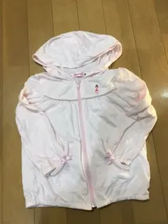 ジップアップパーカー90