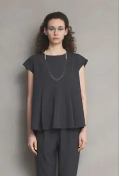 定価2万円程 STELLA CIFFON ステラシフォン ブラウス 黒 36