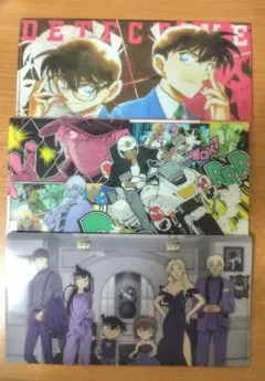 名探偵コナン チケットホルダー　マルチケース　3セット