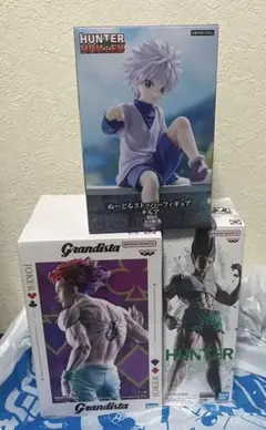 ゴンペン ヒソカ グランディスタ キルア ぬーどるストッパー フィギュア