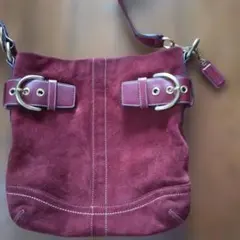 あ*送様 COACH スエード ショルダーバッグ ピンク あ*送様 COACH スエード ショルダーバッグ ピンク - メルカリ