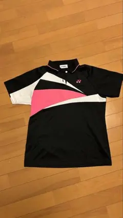 YONEX ポロシャツ Lサイズ 黒/ピンク