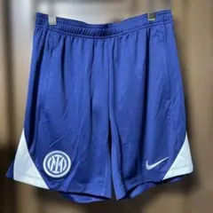 新品タグ付き　Nike ✖︎インテル ハーフパンツ 紺