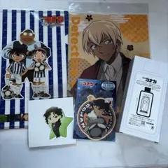 公*o様 名探偵コナン フレームクリアボトル 黒鉄Ｖｅｒ． バーボン 他