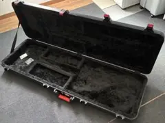 未使用級】GATOR ベース ハードケース ブラック 鍵付き 楽器ケース 黒