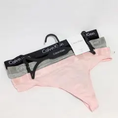 Calvin Kleinレディース下着 ショーツTバック パンツ ３枚セット M