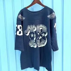 ショット　schott 13 サーティーンロゴ　五分袖tシャツ アメリカのサムネイル