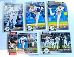 topps series 1 2026 大谷翔平 山本由伸 佐々木朗希 等 5枚