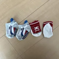 ベビー靴下 ２足セット スニーカー風