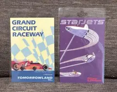 ディズニーランド ポストカード 2枚セット グランドサーキット スタージェット