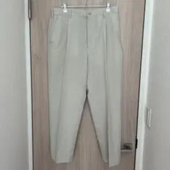 GU ジーユー ドライワイドテーパードイージーアンクルパンツ　サイズL