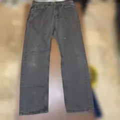 リーバイス 505 W31 L32 ブラックデニム