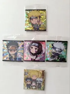 ナルトウエハース キャラクターシールセット(ミナト班セット)✨