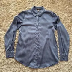 H&M ブルー 長袖シャツ EUR 36