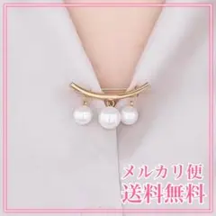 △ゴールド パールブローチ 入学 入園式 フォーマル 七五三 大人 ピン 上品♡