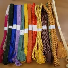 多色　帯締め12本セット
