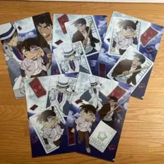 セブンイレブン　名探偵コナン　クリアファイル　5枚セット