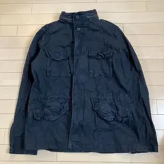 3.2 GAP ギャップ M-65 ミリタリージャケット ネイビー Lのサムネイル