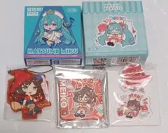 初音ミク　海外　MEIKO　ブランコ　アクキー　缶バ　セット　中国