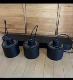 fl様専用】IKEA 3灯式照明器具本体 黒金AGUNNARYD アグナリッド - メルカリ