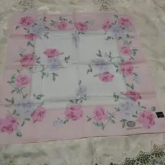 MARIO VALENTINO ハンカチ ピンク 花柄のサムネイル