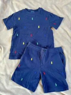 ラルフローレン　セットアップ　トップス　100 パンツ 110 美品　キッズ