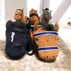 サラブレッドコレクション　GBぬいぐるみ　マスコットボールチェーン　5点セット