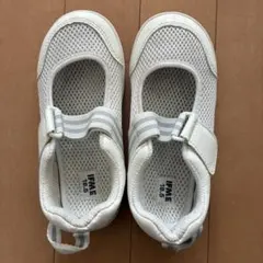 IFME メッシュシューズ ホワイト18.5cmセンチ 上履き