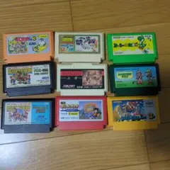 ファミコンソフト　9本