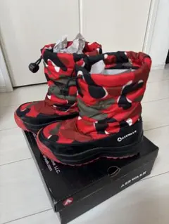 AIRWALK 子ども用ブーツ 赤 迷彩