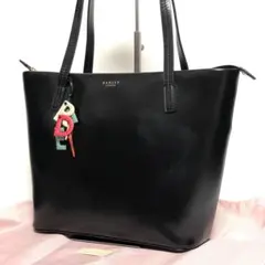 ✨訳アリ未使用品✨RADLEY LONDON トートバッグ レザー 黒 保存袋付