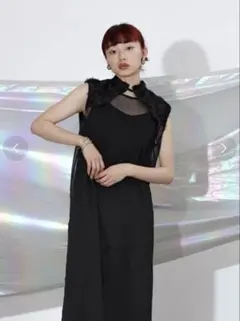 値下げヤマダヤYAMADAYAラディエイト シャギーショルダーワンピース