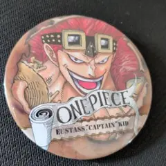 ONE PIECE 輩缶バッジ 新世界の海 ユースタス・キッド - メルカリ