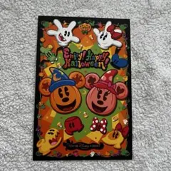 東京ディズニーリゾート　ハロウィン　ポストカード