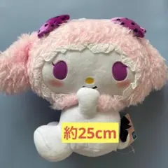 マイメロディ　ラブリードットリボン BIG ぬいぐるみ