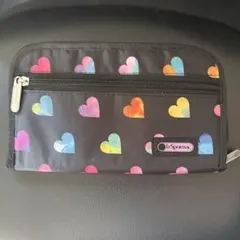 LeSportsac ハート柄　ポーチ