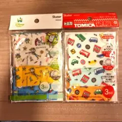 Skater ベビー用ガーゼマスク 3P トイストーリー トミカ