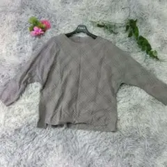 【GIANNI LO GIUDICE】長袖カットソー (40) チェック グレー