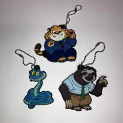 ズートピア2 でふぉラバ キーホルダー フラッシュ クロウハウザー ゲイリー