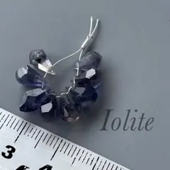 お試しにも＊高品質アイオライト＊ラフドロップa