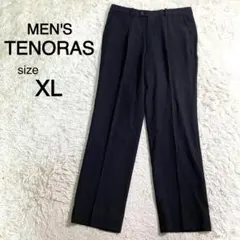 スラックス メンズ ブラック