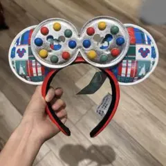 香港ディズニー新作　ミッキーマウス　レトロカチューシャ