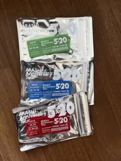ARASHI Anniversary Tour チケット風キーホルダーセット