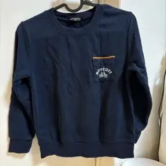 BOYCOTT ネイビー トレーナー