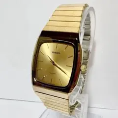 美品 RADO DIASTAR ダイアスター クォーツ 腕時計 ゴールド メンズのサムネイル
