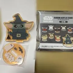 スターウォーズ　マンダロリアン グローグー　アクリルスタンド ハロウィーン　魔